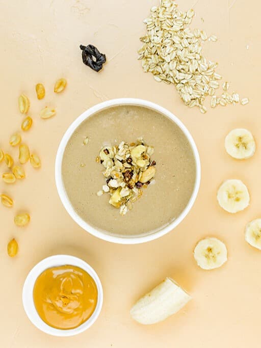 Chunky monkey smoothie